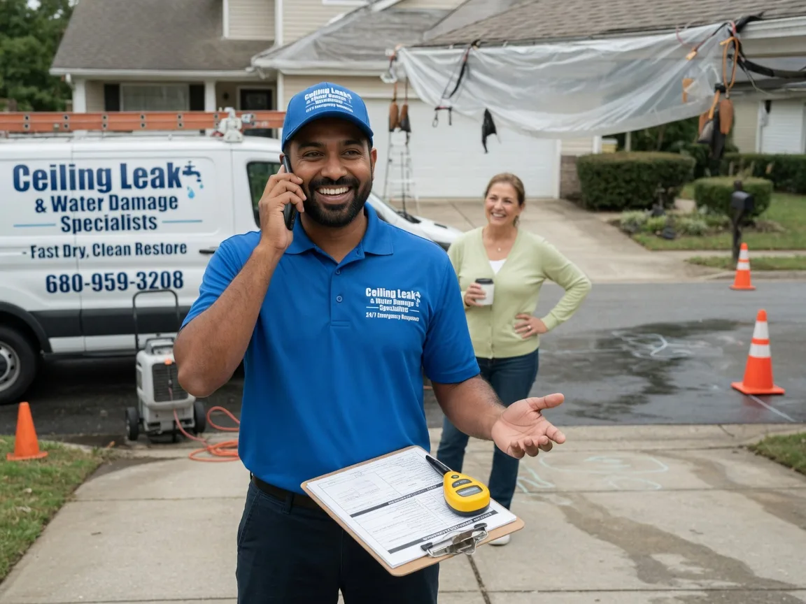 Ceiling Leak Cleanup Cairo, WV FAQs